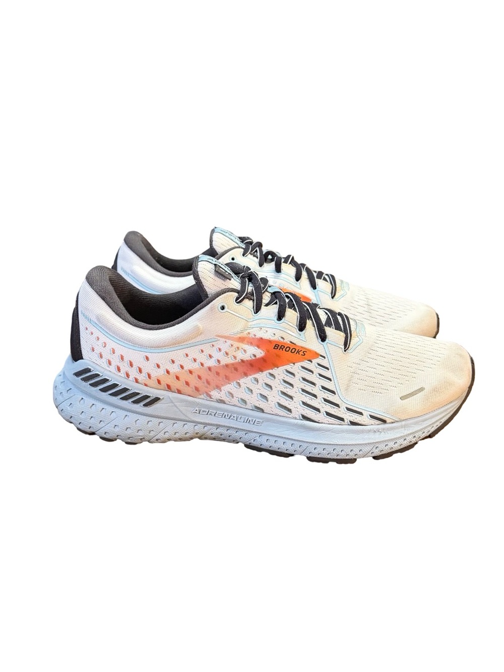Brooks Adrenaline GTS 21 Running Shoes White/Black Women’s Size 10